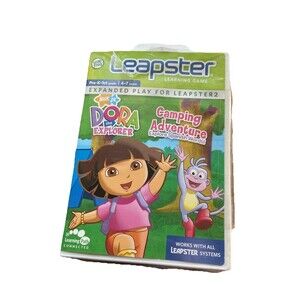 Leapster Leapster2 Dora the Explorer Camping Adventure Pre-K 1st Grade no book